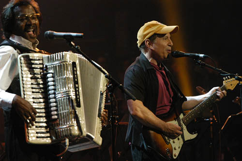 Paul Simon con Buckwheat Zydeco