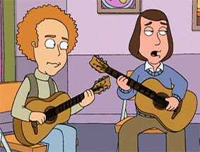 Simon & Garfunkel en "Padre de Familia"