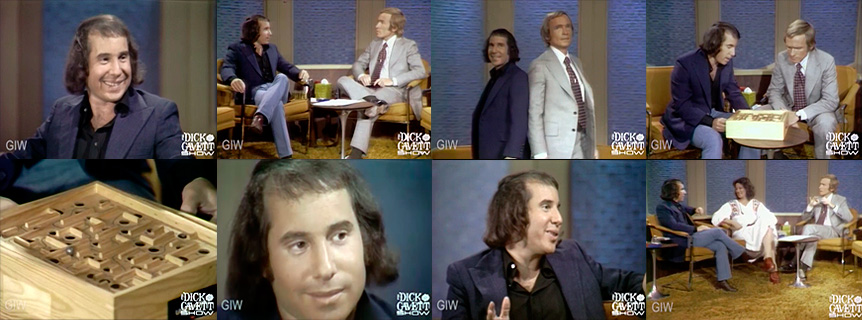 Paul Simon en el Dick Cavett Show