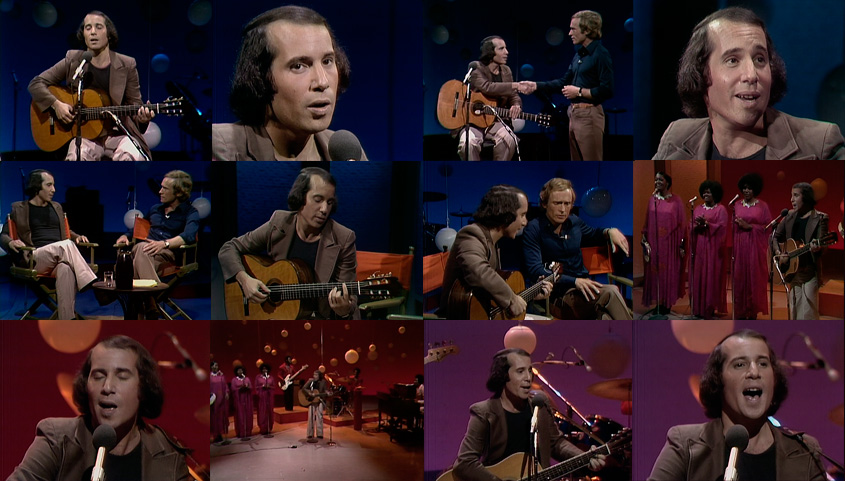 Paul Simon en el Dick Cavett Show
