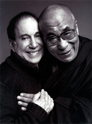 Paul Simon y el Dalai Lama