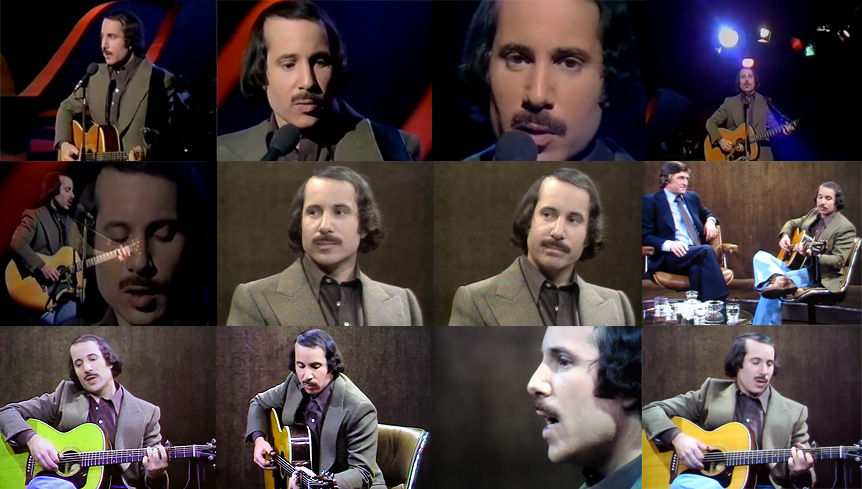 Paul Simon en el Dick Cavett Show