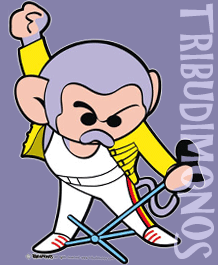 Tribudimonos Freddie Mercury Camiseta t-Shirt