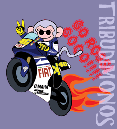 Tribudimonos Valentino Rossi Camiseta T Shirt